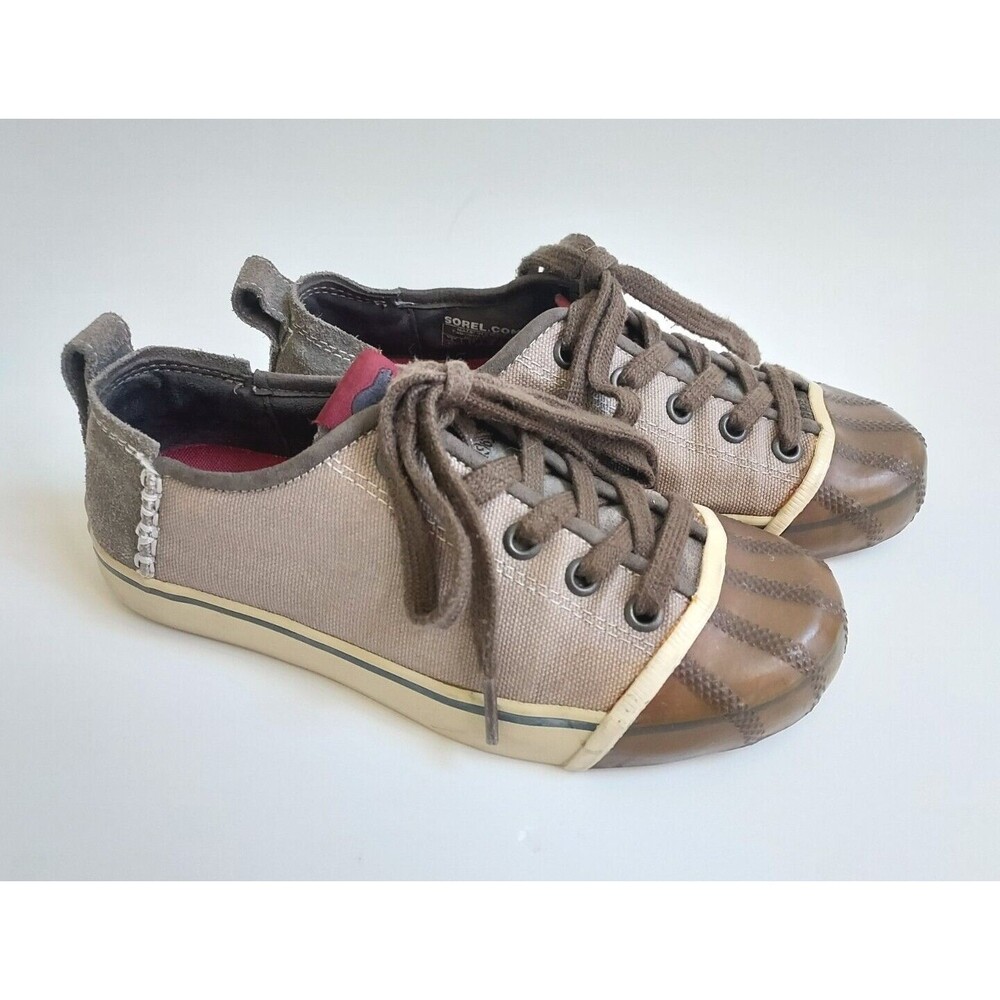 Sorel Dune Sentry Womens Athletic Shoes NL1672-211 Low Top Womens Sz 5 Sneakers